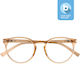 Looplabb Papillon Kristall Champagner Blaulichtblockierende Brillen Grad 2