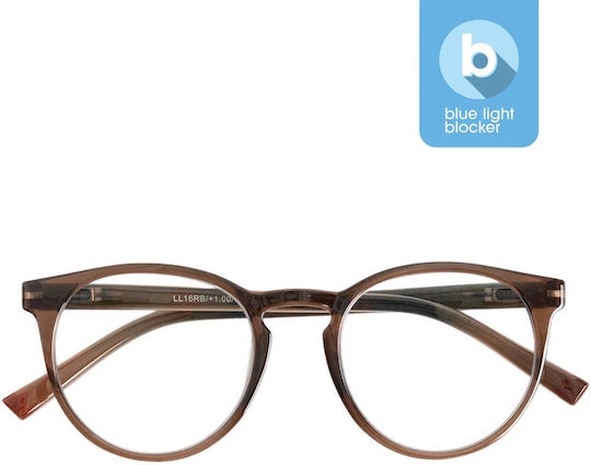 Looplabb Papillon Hazel Blaulichtblockierende Brillen Grad 2.5