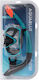 Aquablue Silicone Diving Mask with Snorkel Turquoise
