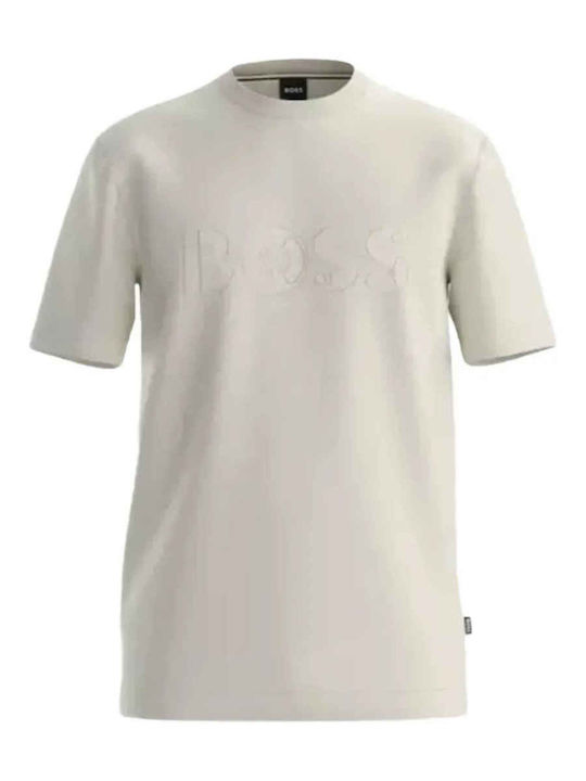 Boss T-shirt Ecru