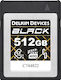 Delkin Cfexpress 4.0 Schwarze Typ B Speicherkarten R3600/w3200 Vpg400 512GB