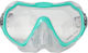 Aquablue Turquoise Silicone Diving Mask