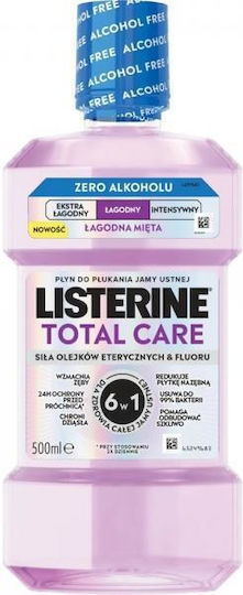 Listerine Total Care Mild Mundspülung Στοματικά Διαλύματα 500ml