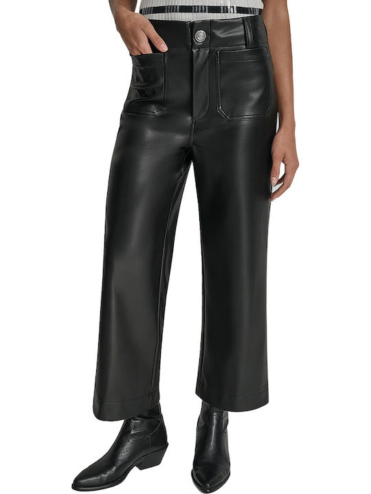 DKNY Γυναικείο Υφασμάτινο Παντελόνι Black
