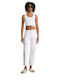 Damen Stoffhose Weiß