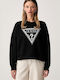 Дамски суитшърт Черен