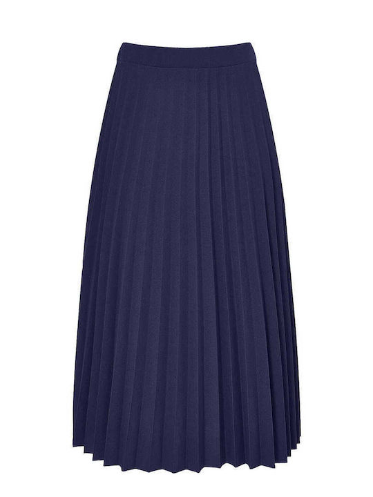 Celestino Damenrock Midi Plissiert Loose Fit Du...