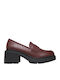 Pantofi cu toc cu toc mediu Bordeaux