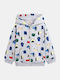 Kids Sweatshirt Cardigan with Hood and Pockets Grey