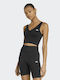 Essentials Women's Athletic Sports Bra Black