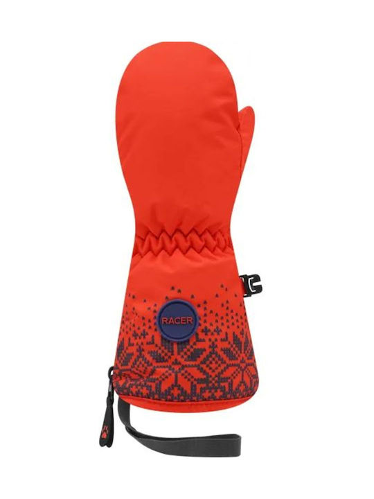 Racer Παιδικά Γάντια Σκι & Snowboard Κόκκινα
