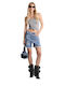 Damen-Shorts Blau
