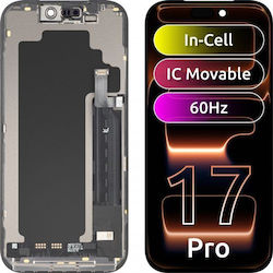 Ecran cu Mecanism Tactil pentru Apple Iphone 17 Pro (Negru)