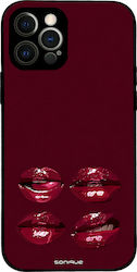 Калъф Sonique Diva Series Apple iPhone 12 Pro Червени Устни Калъф Sonique Diva Series Apple iPhone 12 Pro Червени Устни