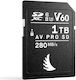 Angelbird Card de memorie Angelbird SD AV Pro MK2 R280/W160 V60 1TB 1 Pack