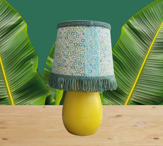 Kinder Tischlampe Beistelltischlampe Grüne 35x20x15cm