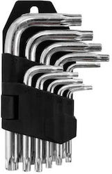 Set 9 Torx-Schlüssel in L-Form