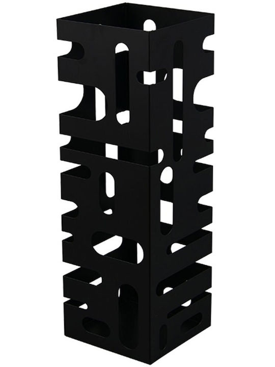 Mirrors & More Метална Черна 15.5x15.5x49 см Mirrors & More Метална Черна 15.5x15.5x49 см