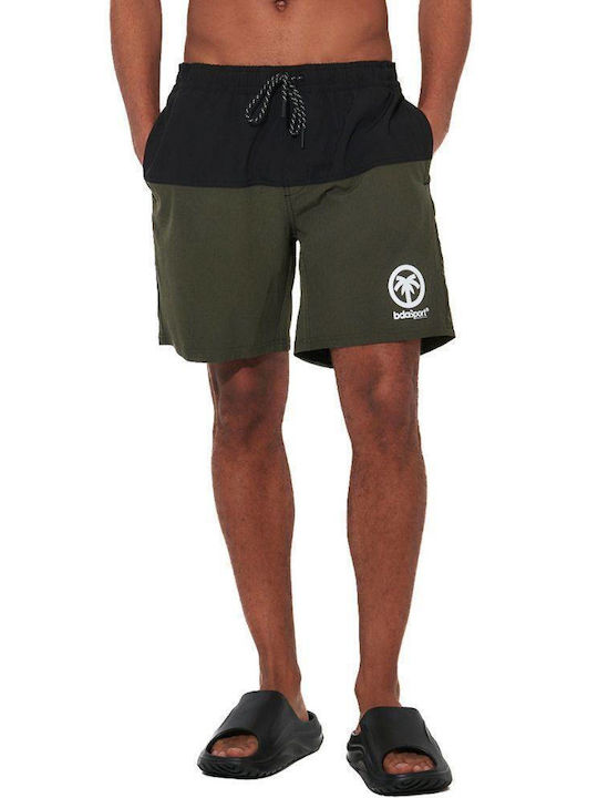 Ανδρική Βερμούδα Black / Khaki