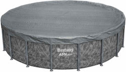 Bestway Protecție Pad Piscină Gri 549x549 cm