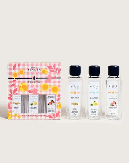 Maison Berger Paris Lampe Berger Refill Triopack Estivale 3 x 250ml Catalytic Lamp Refill Liquids