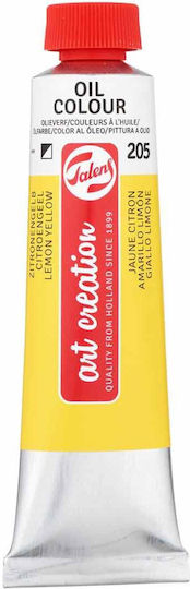 Royal Talens Oil Colour 205 Lemon Yellow Primary 40ml
