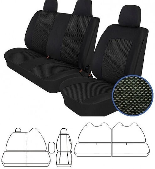 Atra Set De Huse Scaune Auto 3 Buc