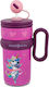 Nava Plastic Kids Water Bottle Unicorns Thermos with Straw Pink 540ml