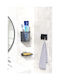SteweHome Wall Mounted Bathroom Accessory Set Plastic 3 Pieces