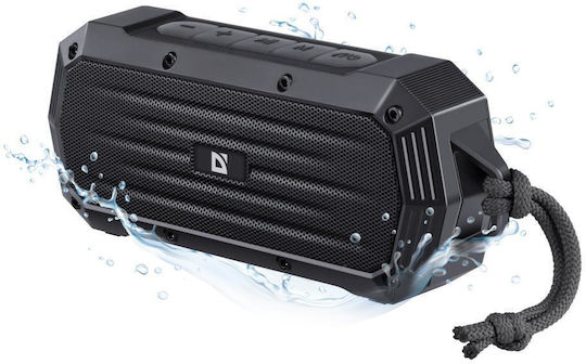 Defender Octagon Ηχείο Bluetooth 5W με Ραδιόφωνο και Διάρκεια Μπαταρίας έως 5 ώρες Μαύρο