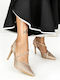 Pumps Mit Hochem Goldabsatz