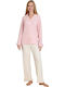 Boyraz Summer Women's Pink Pyjama Set