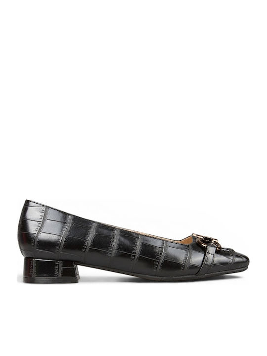 Pumps mit Niedrigem Absatz in Schwarz