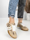 Adidași Flatforms Pentru Femei Leopard