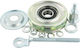 Kit Rulment Întinzător Grommet Tensioner Curea Aer Condiționat Mitsubishi Provocator K90 1996.05-2001.08 Jpn Mb609133