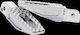 Thrashin P-54 Slim 1.375" Hinteres M8 Softail Chrom Gebäck