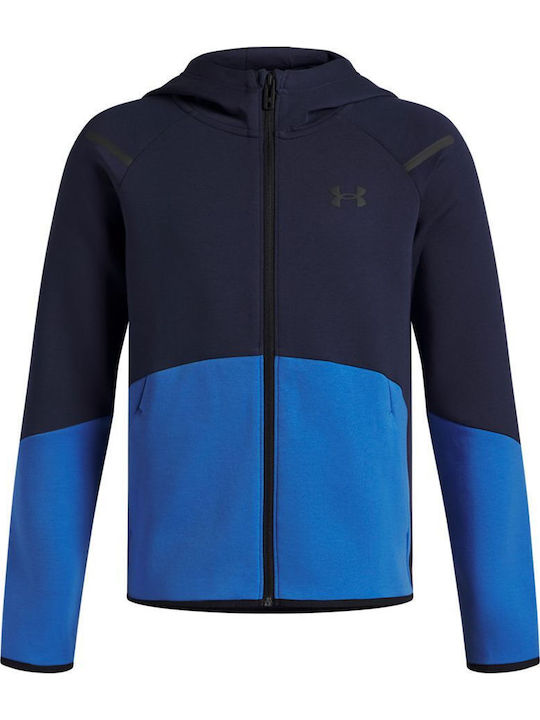 Under Armour Kinder-Sweatshirt Strickjacke mit ...