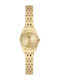 Fossil Scarlette Ceas Dama 20mm Baterie Cu Brățară Din Oțel Inoxidabil Auriu