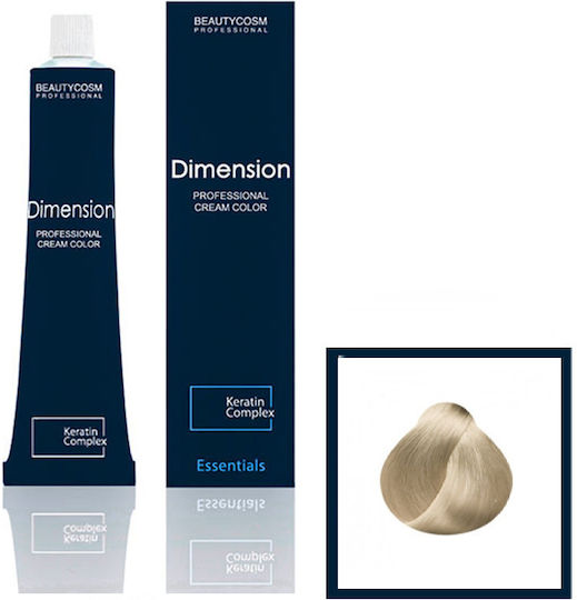 Dimension Hair Color Cream Νο 01 Παστέλ Σαντρέ, Επαγγελματική Βαφή Μαλλιών Με Σύμπλεγμα Πρωτεϊνών Κερατίνης, 100ml