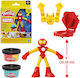 Hasbro Play-Doh Iron Man Marvel Verpackung Modellierknete mit 2 Farben für 3+ Alter
