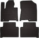 Rubber Car Mats Kia Sorento Iv Xl Hybrid Suv 2020 Black Fitted