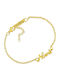 Bijou Box Damen Armband aus Stahl Vergoldet mit Zirkon