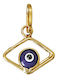 Tasoulis Jewellery Collection Charm Eye from Gold 9K