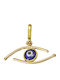 Tasoulis Jewellery Collection Charm Ματάκι από Χρυσό 9Κ