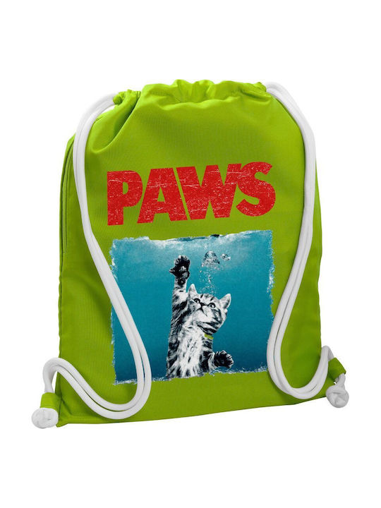 Koupakoupa Paws Kids Backpack Green 48x40cm