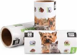 Role Adezive Pentru Păr De Animale 60 Bucăți 12 M Tăiere Diagonală Role Adezive Pentru Păr De Animale 60 Bucăți 12 M Tăiere Diagonală
