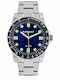 Radiant Herrenuhr 43mm Batterie mit Silber rostfreiem Stahlarmband