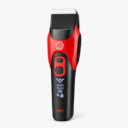 Wiederaufladbare Haarschneidemaschine Rote FOX385715 Wiederaufladbare Haarschneidemaschine Rote FOX385715