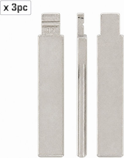 Set 3 Lamă Cheie Smart 99# Peugeot 508 2008 3008
