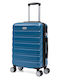 Anda Seat Reisekoffer Hart Petrol Blau Kabinenhöhe 55cm